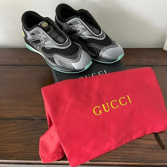 Gucci 623114 Fabric Sneakers shoes, Sz. Euro 35+ (US 5.5) - Picture 3 of 12